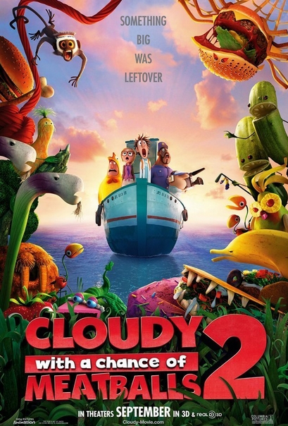 Movie Review Cloudy with a Chance of Meatballs 2