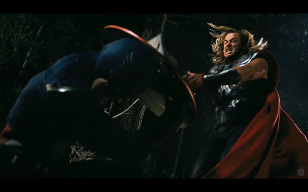 The Avengers Thor and Captain America
