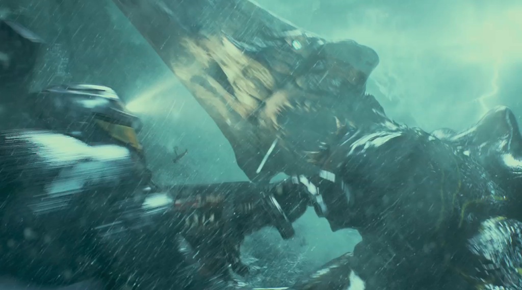 Pacific Rim Jaeger and Kaiju