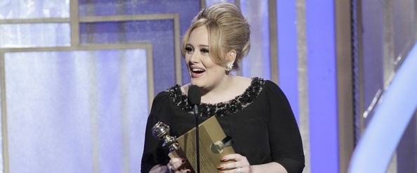 Adele Skyfall 2013 Golden Globe Awards