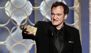 Quentin Tarantino Best Screenplay 2013 Golden Globe Awards