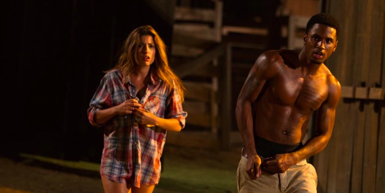 Texas Chainsaw 3D Tania Raymonde and Trey Songz