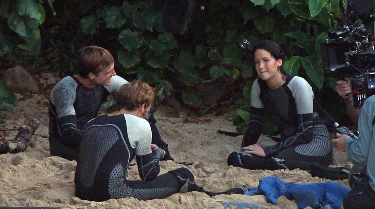 The Hunger Games Catching Fire Set Photo