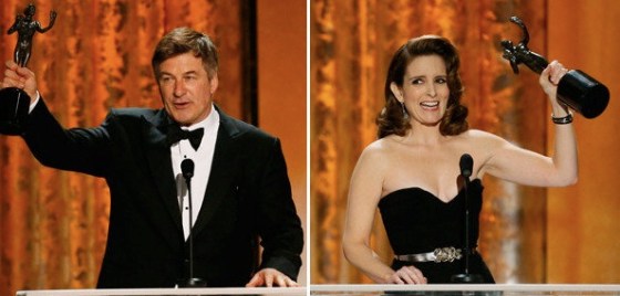 Tina Fey Alec Baldwin SAG Awards 2013