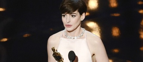 Anne Hathaway Best Supporting Actress Oscars 2013