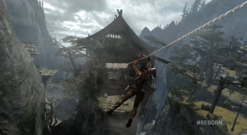 Tomb Raider Monastery Escape Walkthrough Rope Arrow