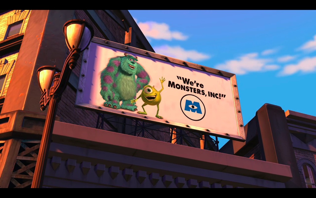 Monsters Inc Billboard