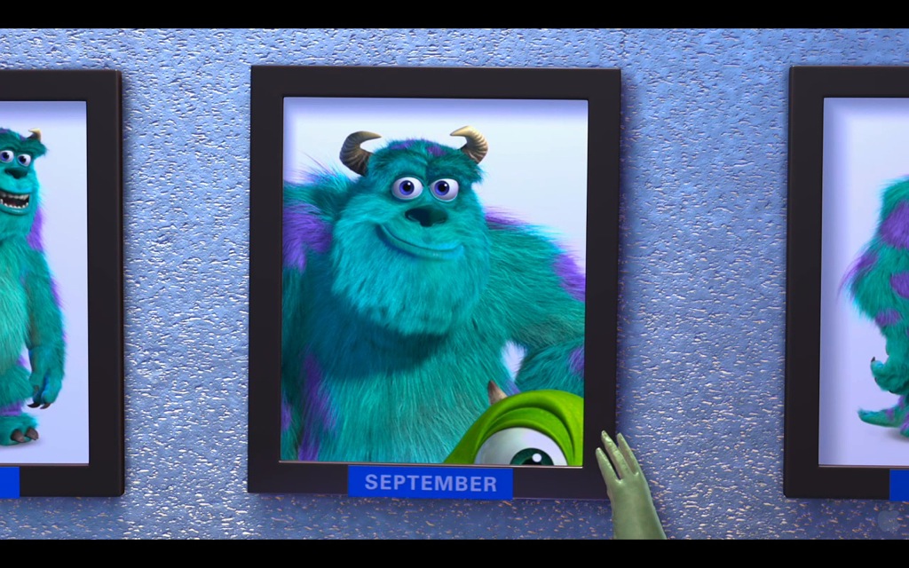 Pixar Monsters Inc