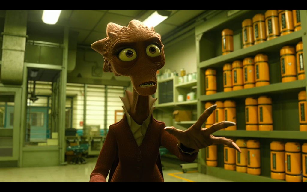 Pixar Monsters University Dean Hardscrabble