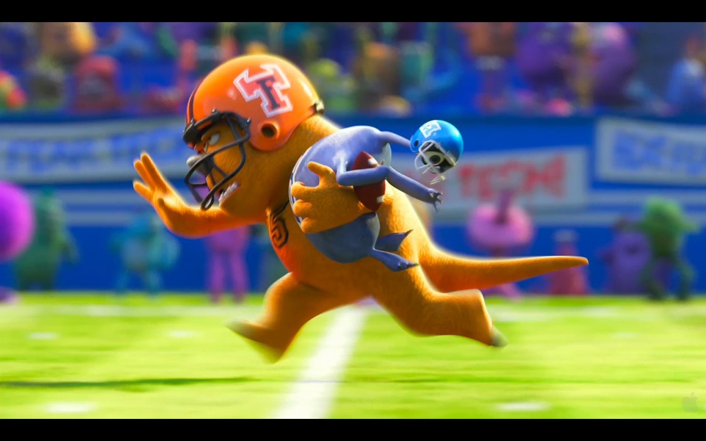 Pixar Monsters University Football Game