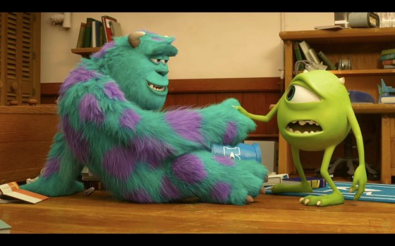 Pixar Monsters University Mike and Sully