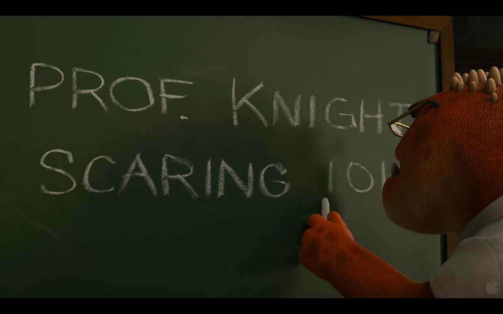 Pixar Monsters University Scaring 101