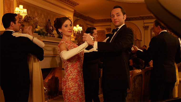 Mad Men Season 6 Alison Brie and Vincent Kartheiser