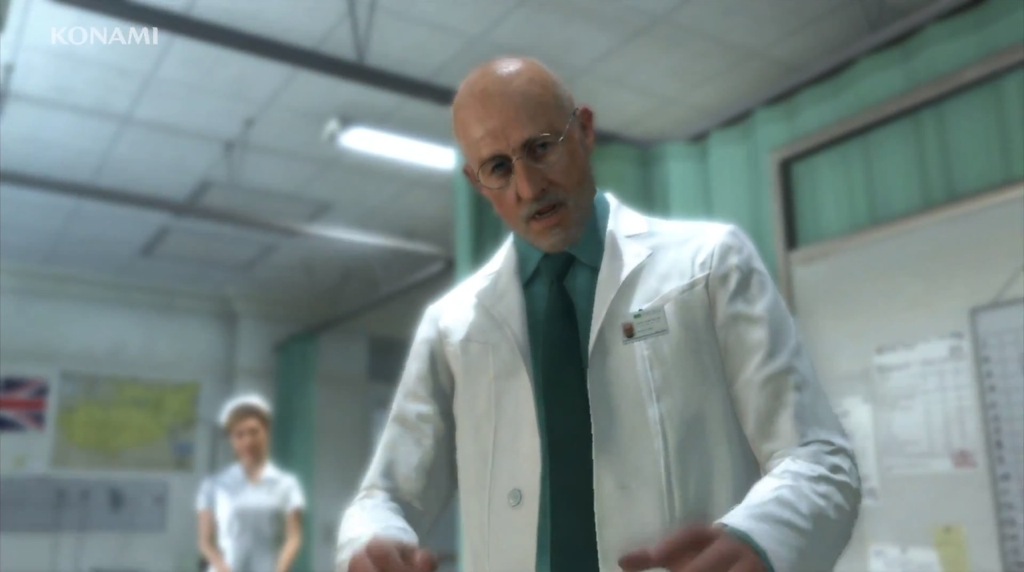 Metal Gear Solid 5 The Phantom Pain GDC 2013 Trailer Doctor