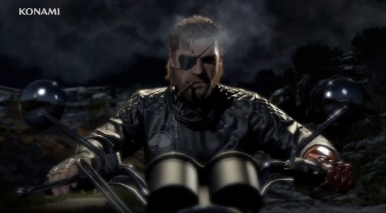 Metal Gear Solid 5 The Phantom Pain GDC 2013 Trailer Motorcycle Big Boss