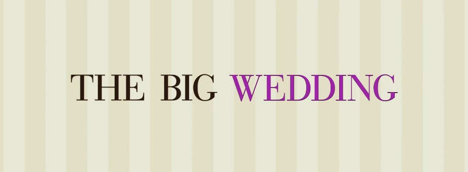The Big Wedding Movie Title Logo