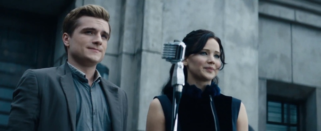 The Hunger Games Catching Fire Teaser Trailer Peeta and Katniss