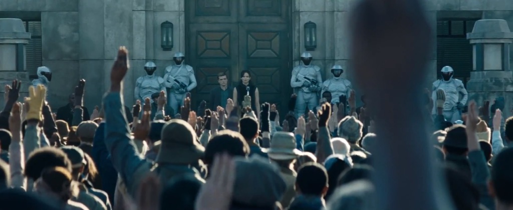 The Hunger Games Catching Fire Teaser Trailer Salute