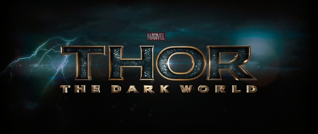 Thor The Dark World Movie Title Logo