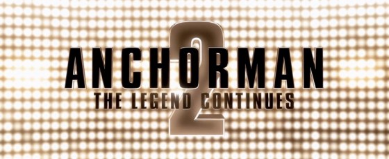 Anchorman 2 The Legend Continues Title Movie Logo