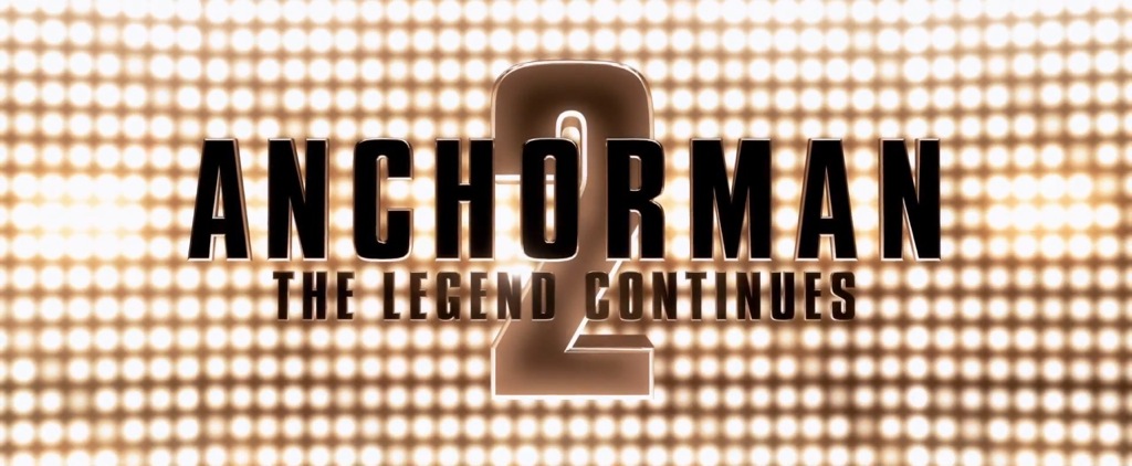 Anchorman 2 The Legend Continues Title Movie Logo