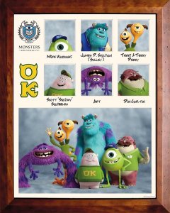 Pixar Monsters University Oozma Kappa Fraternity