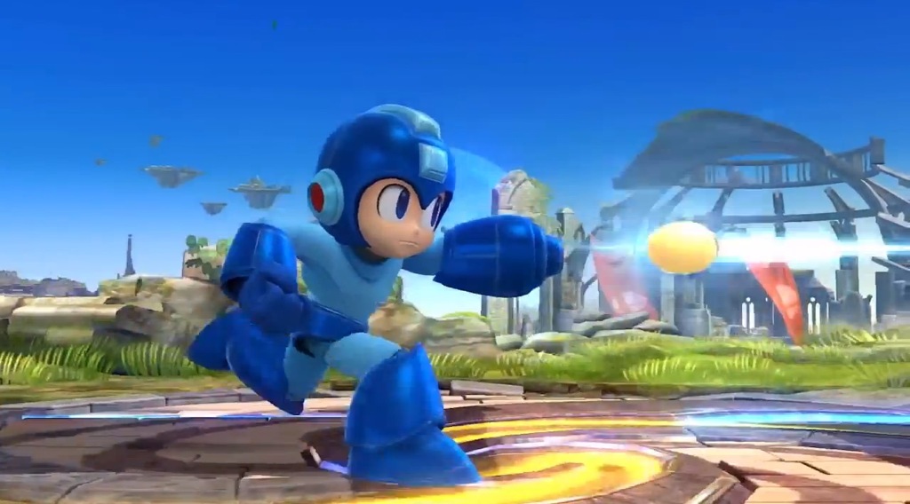 Super Smash Bros. Wii U Mega Man Trailer Screenshot Mega Buster
