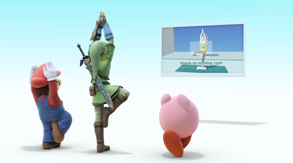 Super Smash Bros. Wii U Wii Fit Trainer Trailer Screenshot 1