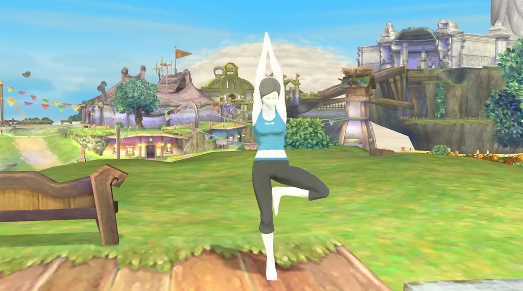Super Smash Bros. Wii U Wii Fit Trainer Trailer Screenshot 6