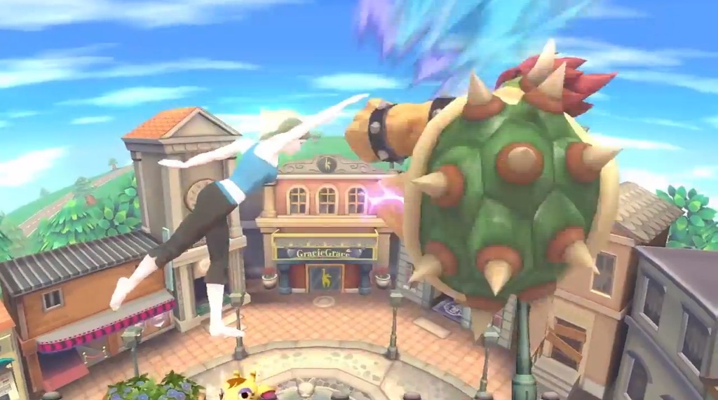 Super Smash Bros. Wii U Wii Fit Trainer Trailer Screenshot 7