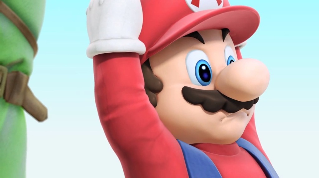 Super Smash Bros. Wii U Wii Fit Trainer Trailer Screenshot Mario