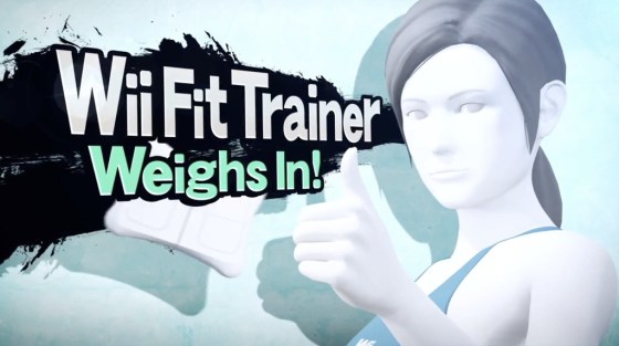 Super Smash Bros. Wii U Wii Fit Trainer