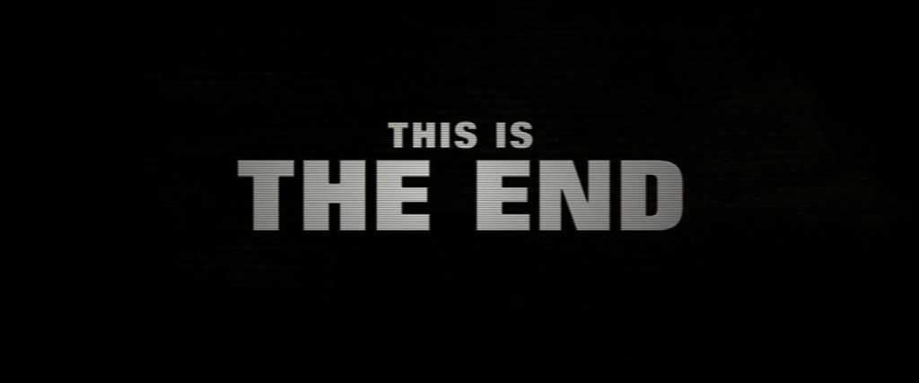 This Is The End Title Movie Logo 2013