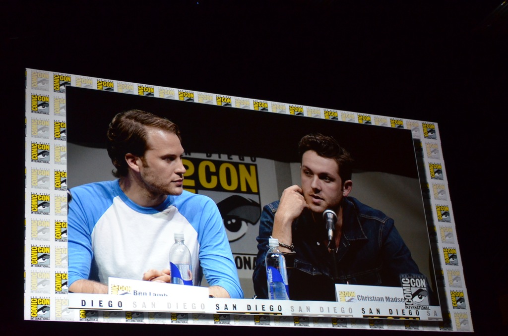 Comic-Con 2013 Divergent Panel Recap Ben Lamb and Christian Madsen