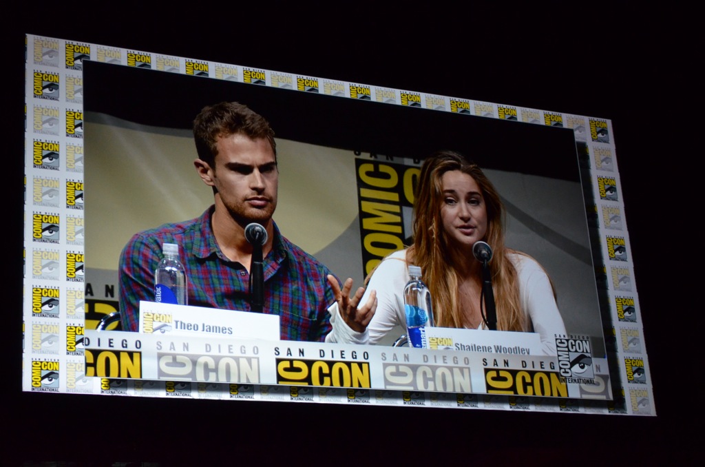 Comic-Con 2013 Divergent Panel Recap Theo James and Shailene Woodley