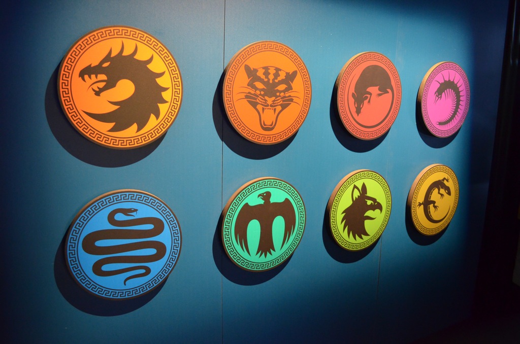 Comic-Con 2013 Ender's Game Fan Experience Battle School Emblems