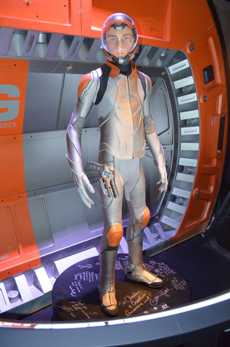 Comic-Con 2013 Ender's Game Fan Experience Ender Space Suit