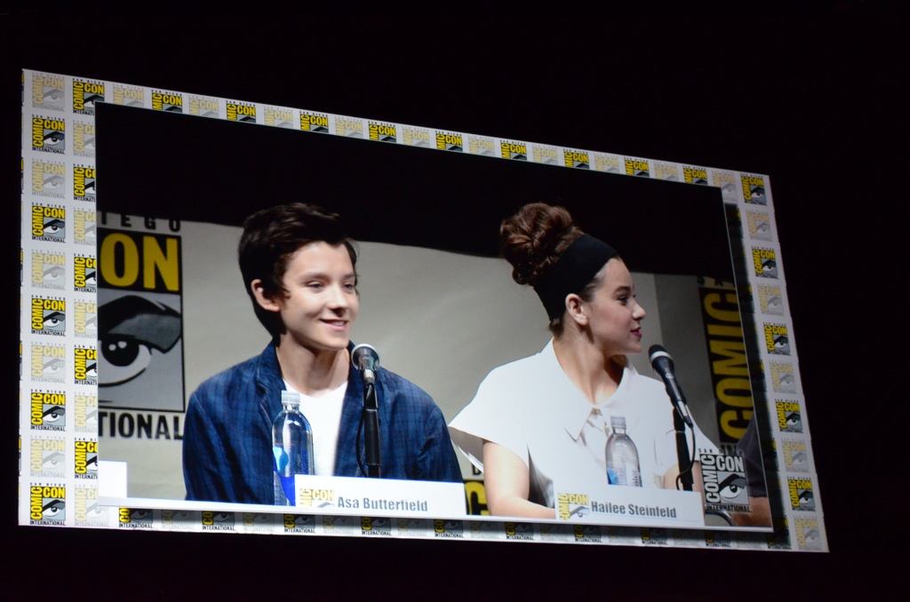 Comic-Con 2013 Enders Game Panel Asa Butterfield