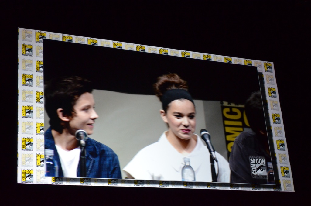Comic-Con 2013 Enders Game Panel Hailee Steinfeld