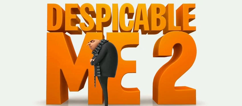 Despicable Me 2 Title Movie Logo