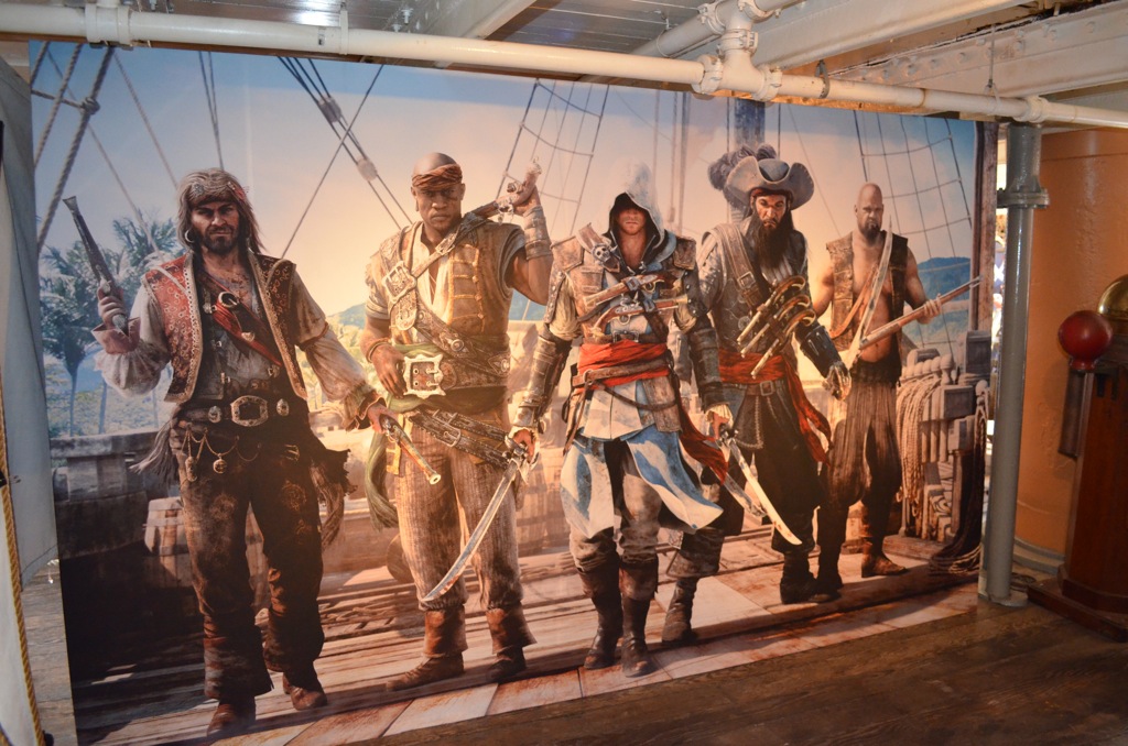 San Diego Comic-Con 2013 Assassin's Creed 4 Pirate Mural