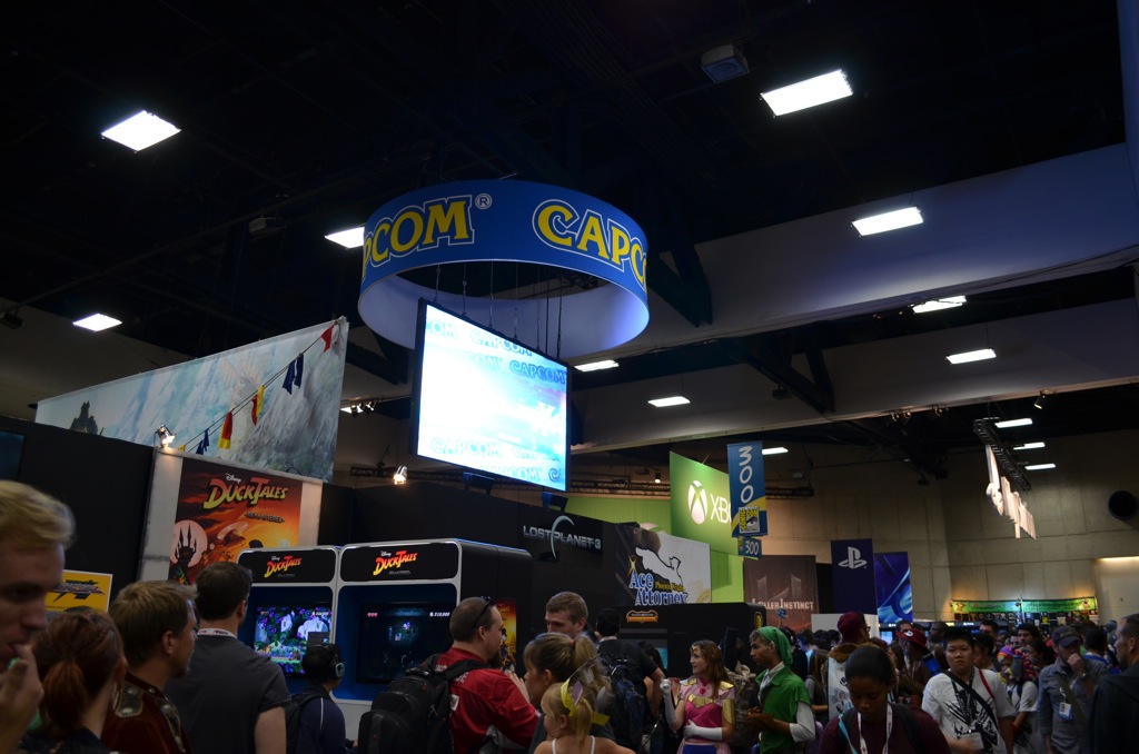 San Diego Comic Con 2013 Capcom Booth