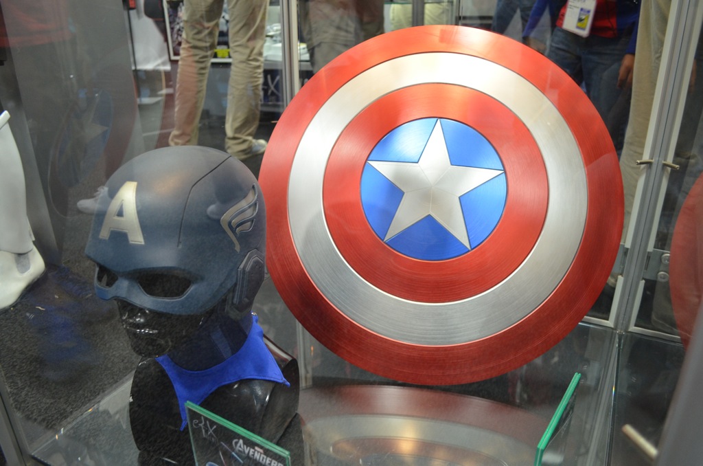 San Diego Comic Con 2013 Captain America Props