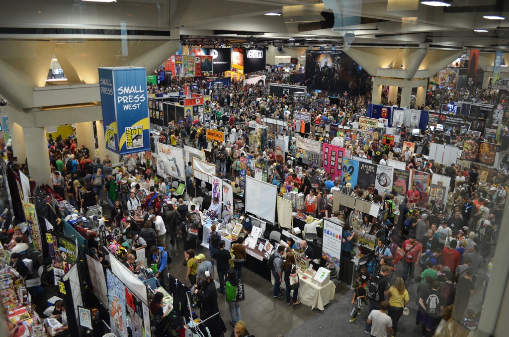 San Diego Comic Con 2013 Convention Floor Sunday
