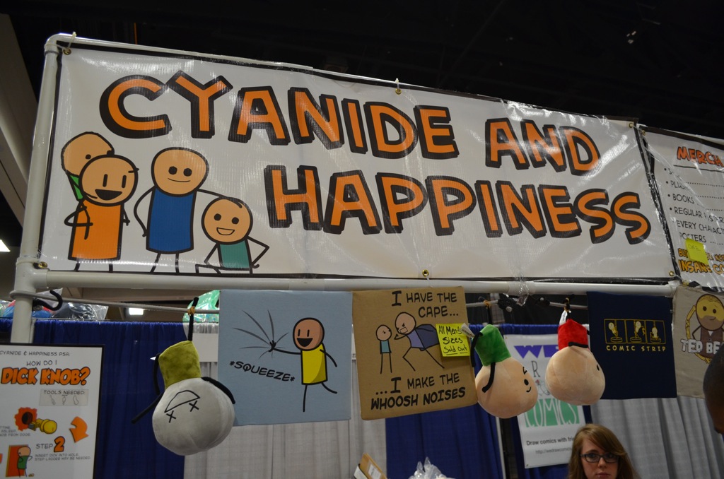 San Diego Comic Con 2013 Cyanide and Happiness