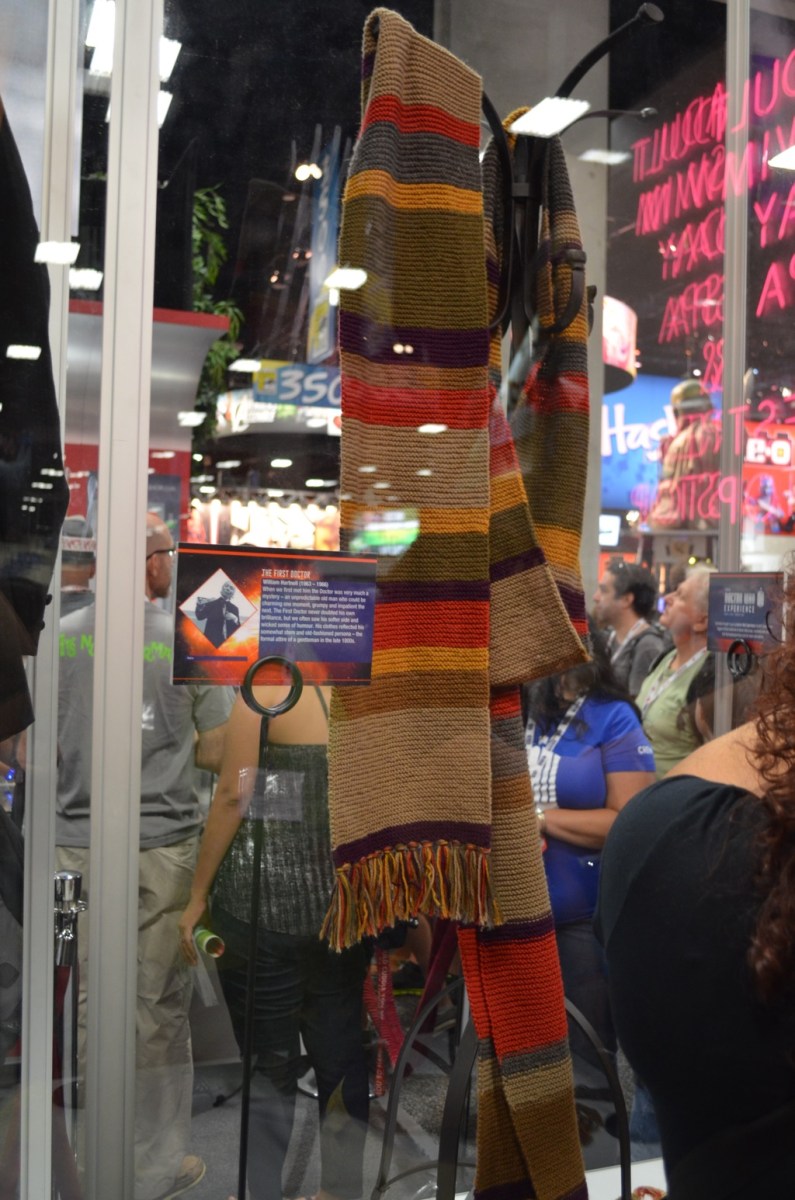 San Diego Comic Con 2013 Doctor Who Scarf