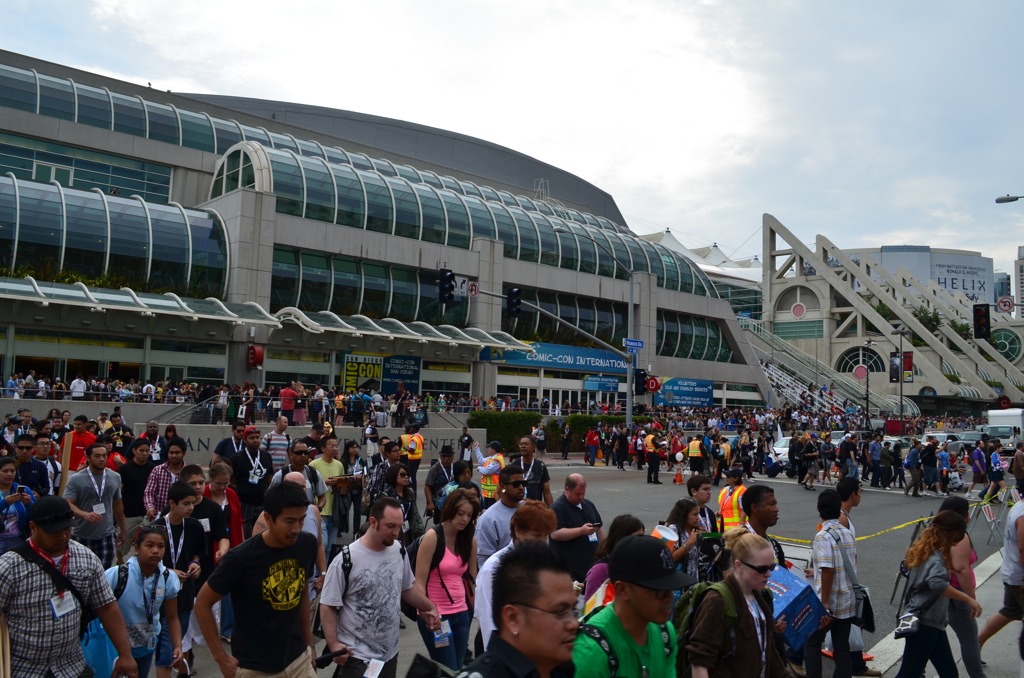 San Diego Comic Con 2013 Exiting