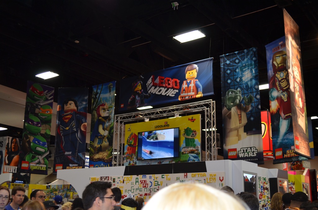 San Diego Comic Con 2013 LEGO Booth