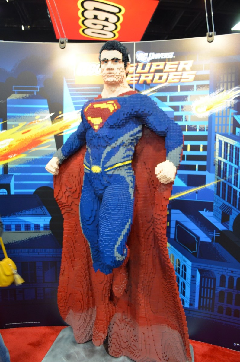 San Diego Comic Con 2013 LEGO Superman