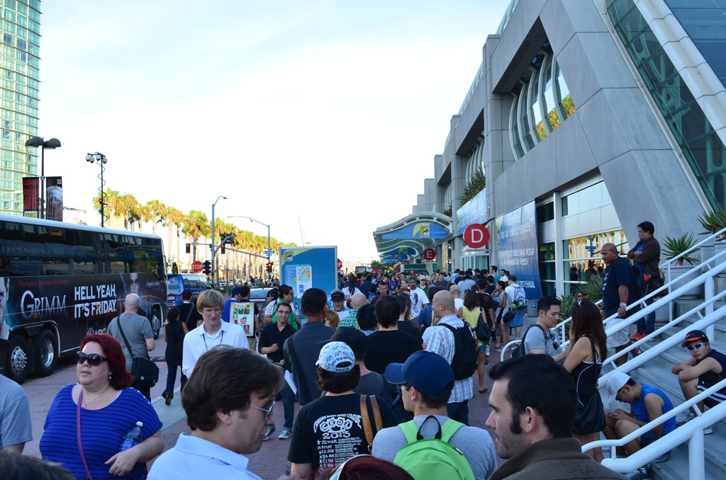 San Diego Comic Con 2013 Preview Night Press Line